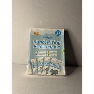 KiddoSpace Handwriting Practice Kit With Drawing Book & Pens For Ages 3+